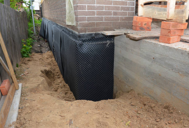 Happy homeowners after waterproofing job in Coopersburg